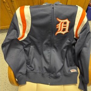 Stitches Gray and Orange Men's Jacket